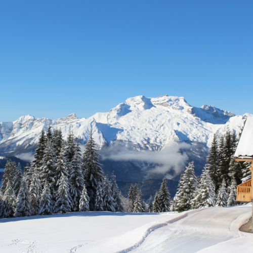 La Perle des Cimes – Einbindung in die Landschaft