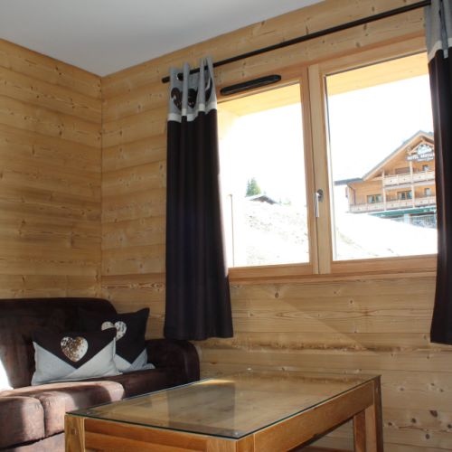 La Perle des Cimes - Wohnzimmer